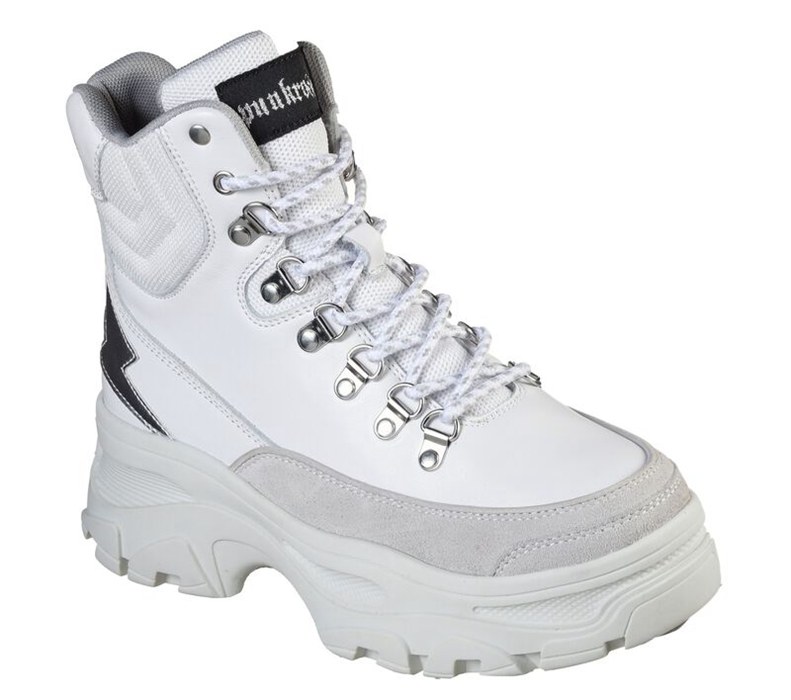 Skechers Master - Strikers - Womens Boots White [AU-YX0185]